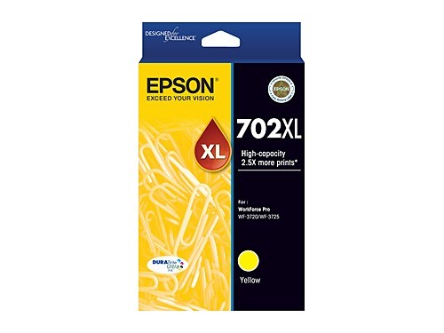 Epson 702 Yellow XL Ink Cart