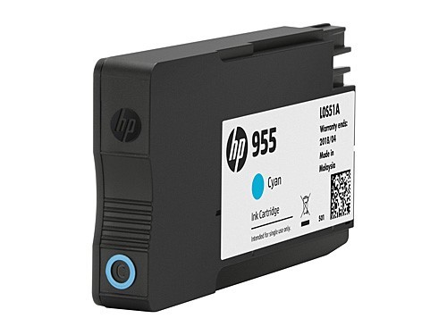 HP 955 Cyan Ink L0S51AA