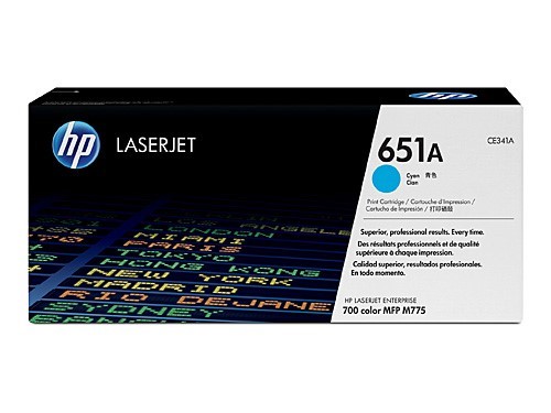 HP 651A Cyan Toner CE341A