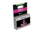 Lexm 100XL Magenta Ink Cart