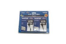 Brother LC37 Black Twin Pack
