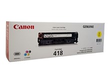 Canon CART418 Yellow Toner
