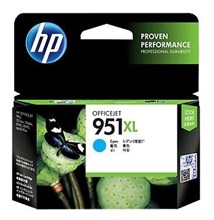HP #951XL Cyan Ink CN046AA