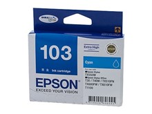 Epson 103 H/Y Cyan Ink Cart