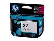HP #22 Colour Ink Cart C9352AA
