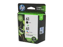 HP #61 Black & Colour Ink Pack