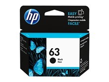 HP #63 Black Ink F6U62AA