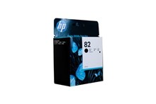 HP #82 Black Ink Cart CH565A