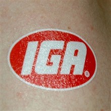 IGA Temporary Tattoos
