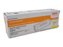 Oki C58/5950 Yellow Toner